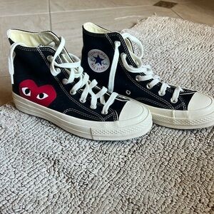 CDG chuck taylors never worn — SOLD